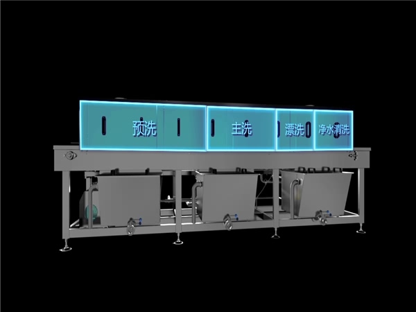 洗箱機(jī)廠家，消毒洗箱機(jī)，食品周轉(zhuǎn)筐清洗機(jī)